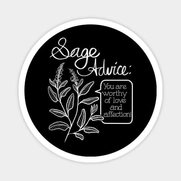 Sage Advice Magnet by Wild Witch Workshop